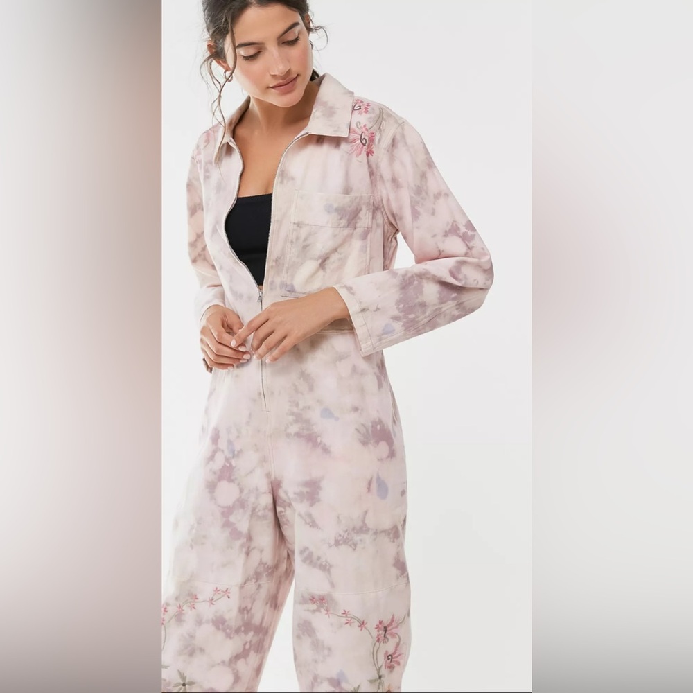 Urban outfitters Kimchi Blue Tie Dye Coverall Jumpsuit boiler suit  XS